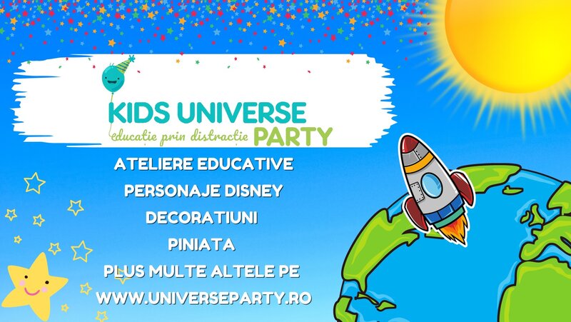 Kids Universe Party - Decoratiuni baloane, animatori petreceri copii